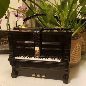 RARE ART TO WEAR Exquisite Piano Top handle Bag